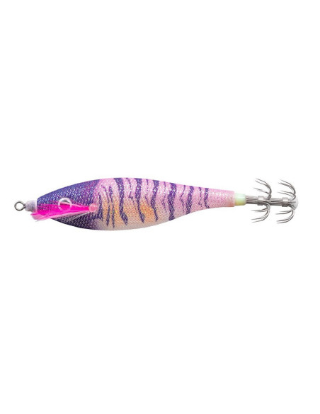 Cinnetic Squid Jig Tiger Glow 70mm 6-Pink Party